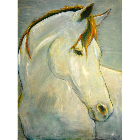 White White Modern Wood Framed Art Print by Hoffman, Kate