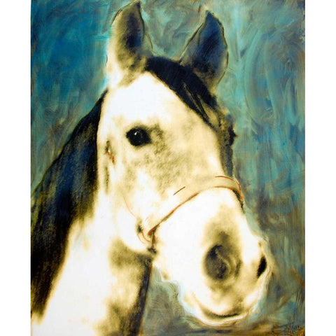 Portrait of Tony White Modern Wood Framed Art Print by Hoffman, Kate