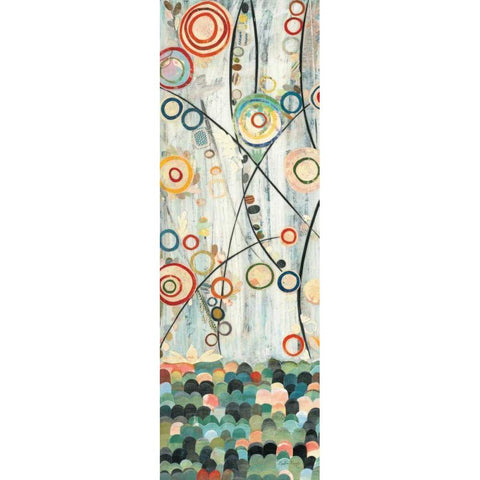 Blooming Meadow III Black Modern Wood Framed Art Print by Boggs, Candra