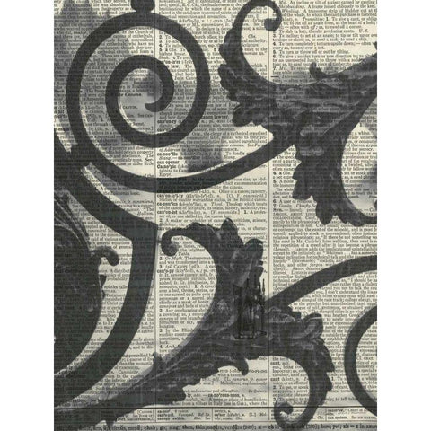 Architectural Paris II Black Modern Wood Framed Art Print by Olivier, Marc