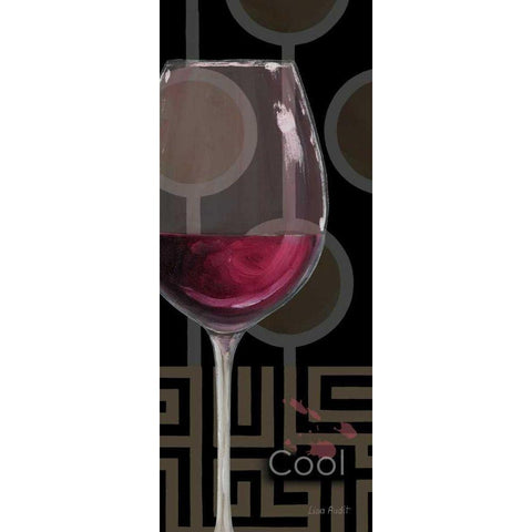 Cool Black Modern Wood Framed Art Print with Double Matting by Audit, Lisa