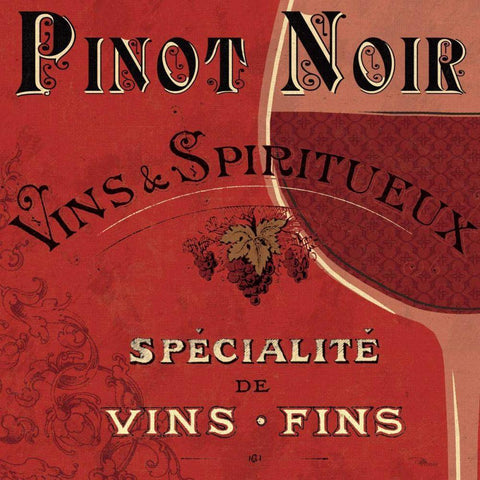 Red Label II Gold Ornate Wood Framed Art Print with Double Matting by Pela Studio