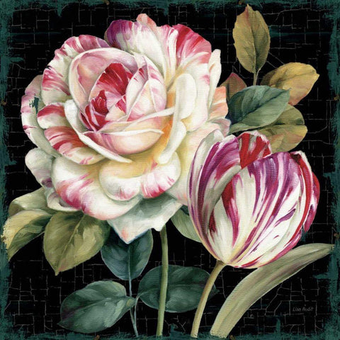 Garden View VIII Black Black Modern Wood Framed Art Print by Audit, Lisa