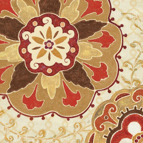 Eastern Tales II Black Modern Wood Framed Art Print by Brissonnet, Daphne