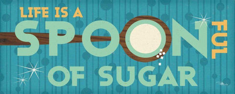 Kitchen It VIII White Modern Wood Framed Art Print with Double Matting by Pela Studio