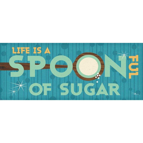 Kitchen It VIII Black Modern Wood Framed Art Print by Pela Studio