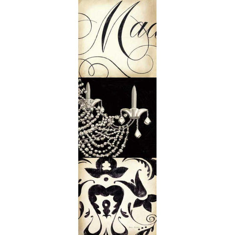 Fifth and Madison IV Black Modern Wood Framed Art Print by Fabiano, Marco