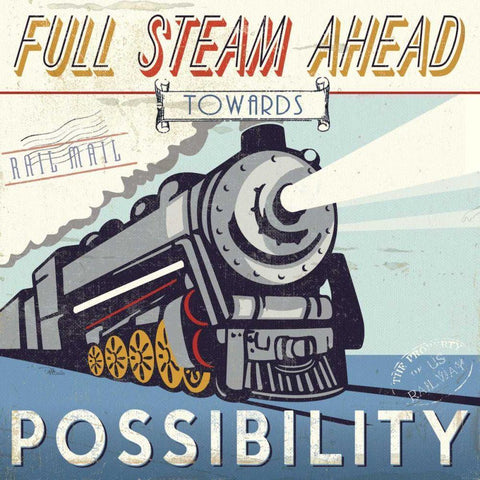 Lets Travel IV Gold Ornate Wood Framed Art Print with Double Matting by Pela Studio