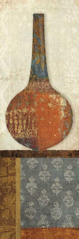 Indian Vessels I Black Ornate Wood Framed Art Print with Double Matting by Hershey, Moira