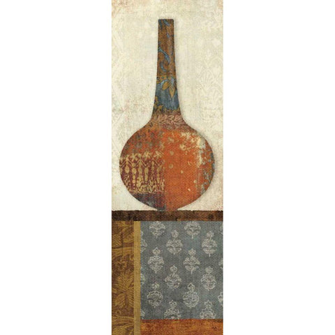 Indian Vessels I Black Modern Wood Framed Art Print by Hershey, Moira