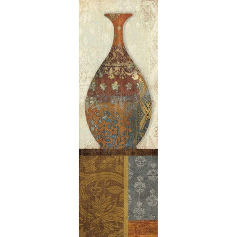 Indian Vessels II Black Modern Wood Framed Art Print by Hershey, Moira