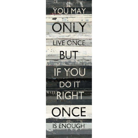 Zephyr Quote I White Modern Wood Framed Art Print by Schick, Mike
