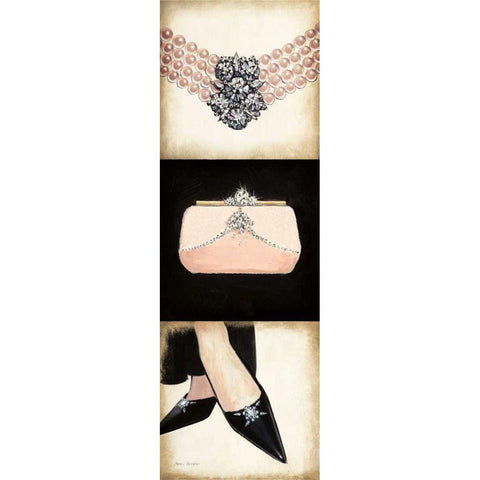 Fifth and Madison I White Modern Wood Framed Art Print by Fabiano, Marco