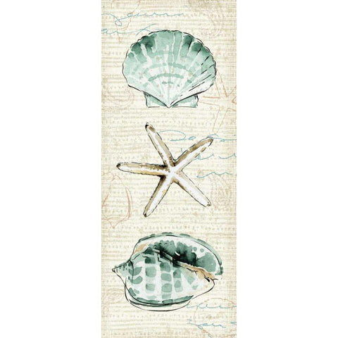 Ocean Prints V Black Modern Wood Framed Art Print by Pela Studio