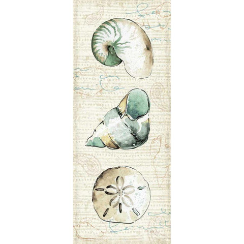 Ocean Prints VI Black Modern Wood Framed Art Print by Pela Studio