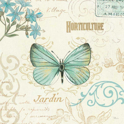 Natural Elegance II Black Modern Wood Framed Art Print with Double Matting by Pela Studio