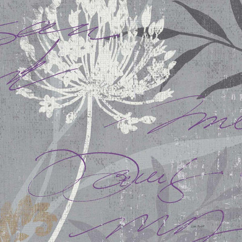 Greenology Gray - I Gold Ornate Wood Framed Art Print with Double Matting by Audit, Lisa