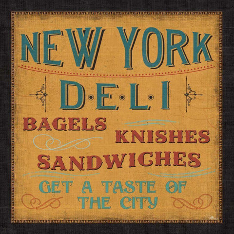 Lunchtime in Color III Gold Ornate Wood Framed Art Print with Double Matting by Pela Studio