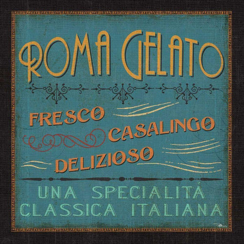 Lunchtime in Color IV Gold Ornate Wood Framed Art Print with Double Matting by Pela Studio