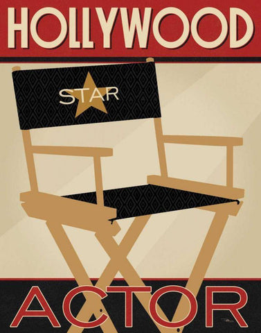 Directors Cut I Black Ornate Wood Framed Art Print with Double Matting by Pela Studio