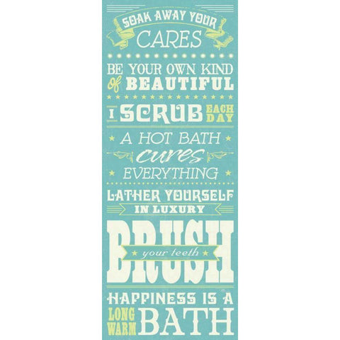 Wash Up I Black Modern Wood Framed Art Print by Pela Studio