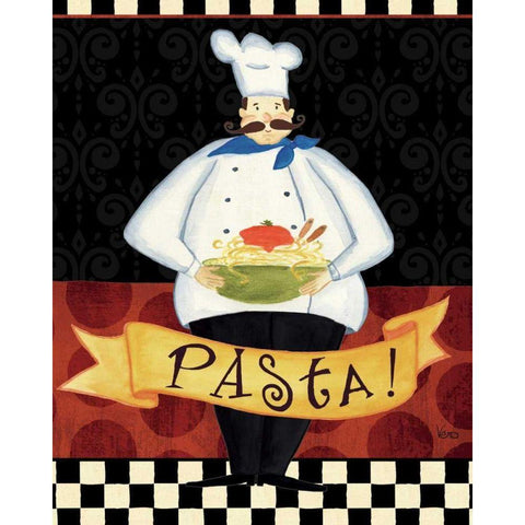 Bon Appetit I Black Modern Wood Framed Art Print by Charron, Veronique