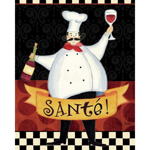 Bon Appetit III White Modern Wood Framed Art Print by Charron, Veronique