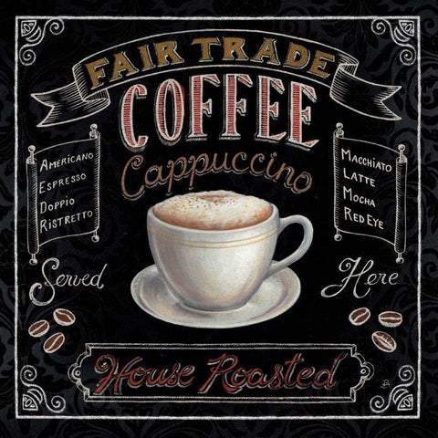 Morning Treat Square I Black Modern Wood Framed Art Print with Double Matting by Brissonnet, Daphne