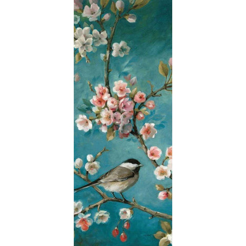 Blossom III Black Modern Wood Framed Art Print by Audit, Lisa