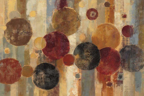 Pendulum Black Ornate Wood Framed Art Print with Double Matting by Vassileva, Silvia