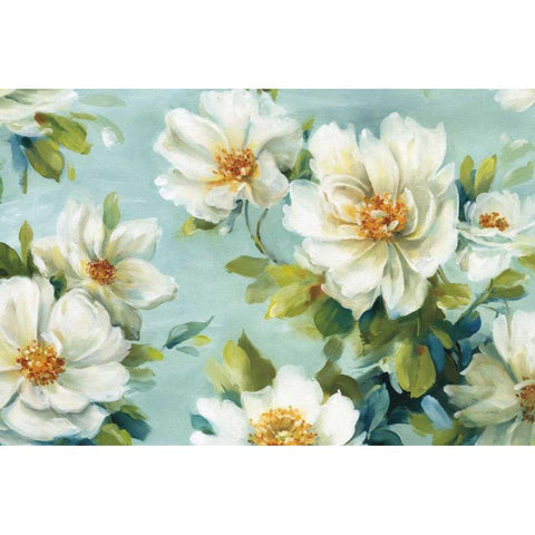 Reflections I Crop White Modern Wood Framed Art Print by Audit, Lisa