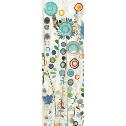 Ocean Garden I Panel II Black Modern Wood Framed Art Print with Double Matting by Boggs, Candra