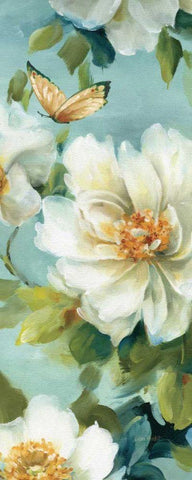 Reflections IV Black Ornate Wood Framed Art Print with Double Matting by Audit, Lisa