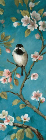 Blossom IV Black Ornate Wood Framed Art Print with Double Matting by Audit, Lisa