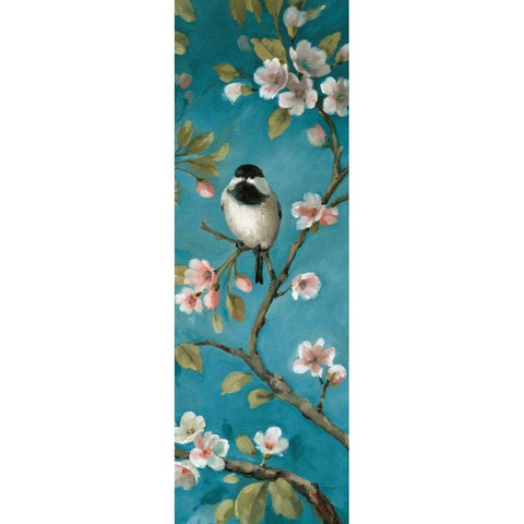 Blossom IV Black Modern Wood Framed Art Print by Audit, Lisa