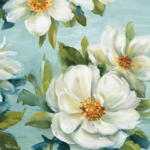 Reflections II Crop Gold Ornate Wood Framed Art Print with Double Matting by Audit, Lisa