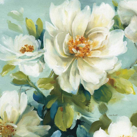 Reflections III Crop Black Ornate Wood Framed Art Print with Double Matting by Audit, Lisa