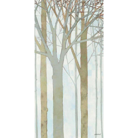 In Springtime III White Modern Wood Framed Art Print by Lovell, Kathrine