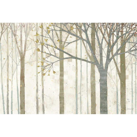 In Springtime no Border Black Modern Wood Framed Art Print by Lovell, Kathrine