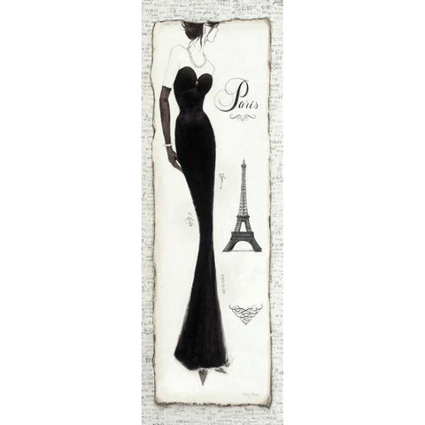 Elegance II White Modern Wood Framed Art Print by Adams, Emily