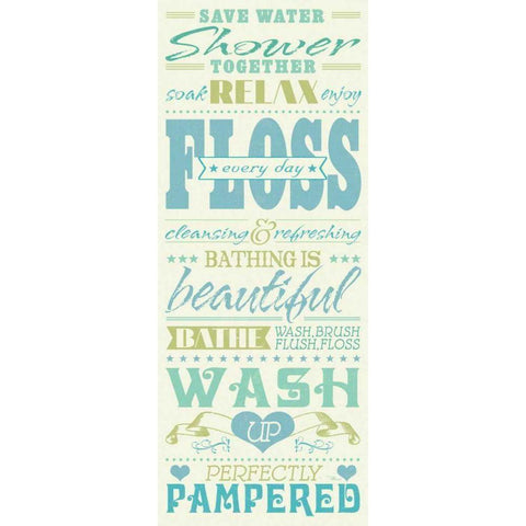 Wash Up IV Black Modern Wood Framed Art Print by Pela Studio