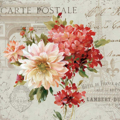 PS Je Taime Light I White Modern Wood Framed Art Print by Audit, Lisa