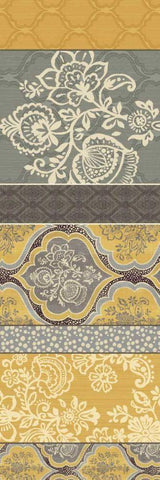 Le Souk VI White Modern Wood Framed Art Print with Double Matting by Pela Studio