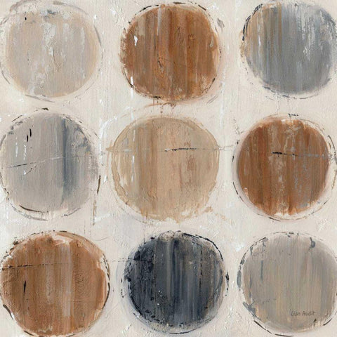 Abstract Balance VIII White Modern Wood Framed Art Print by Audit, Lisa