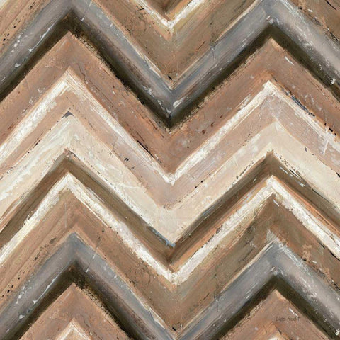 Abstract Balace IX Black Ornate Wood Framed Art Print with Double Matting by Audit, Lisa