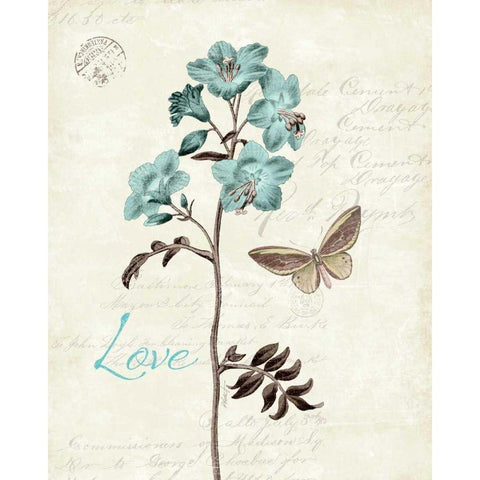 Slated Blue I White Modern Wood Framed Art Print by Pertiet, Katie