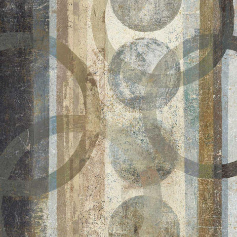 Raku I Black Modern Wood Framed Art Print by Wild Apple Portfolio