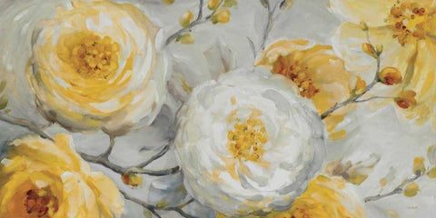 Sunshine Black Ornate Wood Framed Art Print with Double Matting by Audit, Lisa