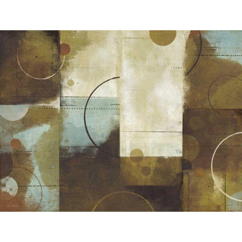 April Showers I Black Modern Wood Framed Art Print with Double Matting by Mullan, Michael