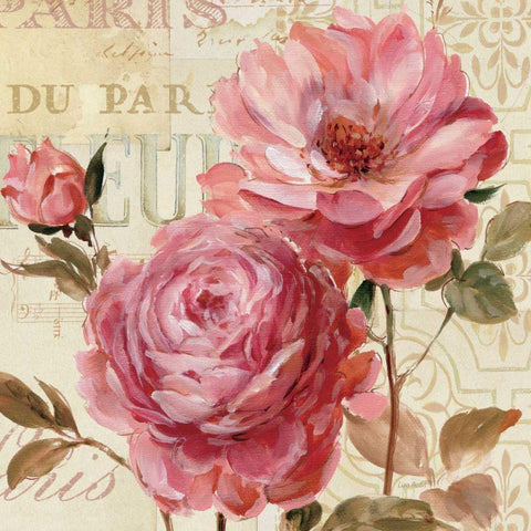 Harmonious VI v.2  Gold Ornate Wood Framed Art Print with Double Matting by Audit, Lisa